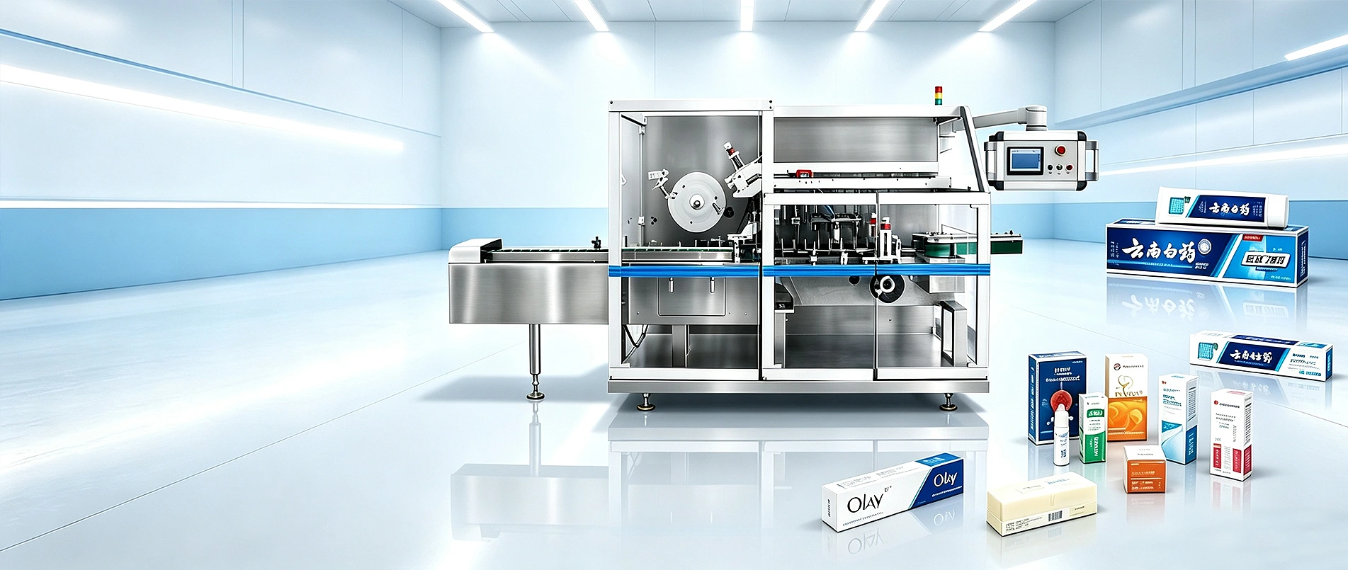 Nhà máy sản xuất máy đóng thùng tự động Trung Quốc