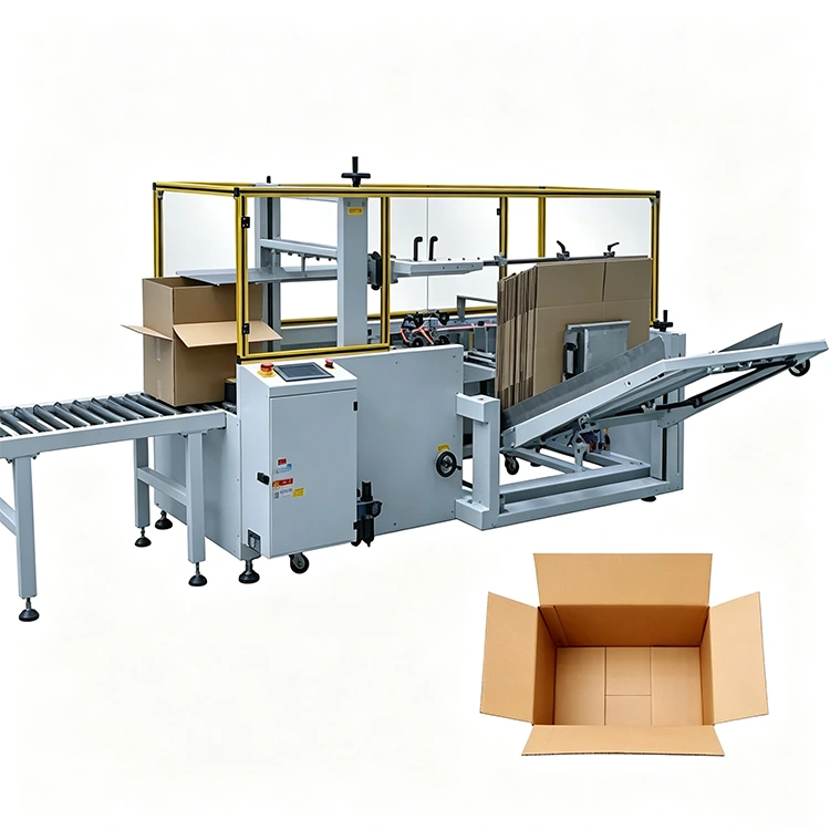 Máy mở thùng tự động