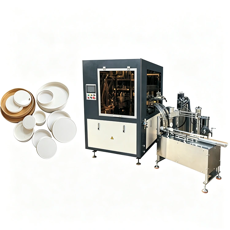Máy đóng nắp cốc giấy tự động